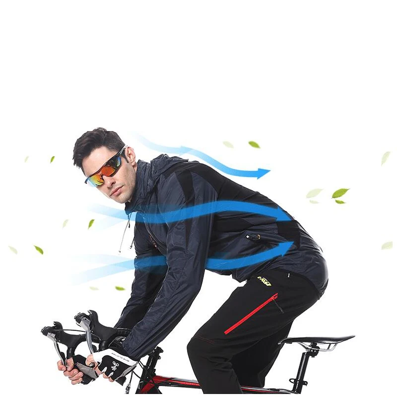 С Капюшоном Велоспорт куртка Сверхлегкий ветрозащитный пальто дорога MTB Аэро Велоспорт ветровка мужская одежда быстросохнущая Джерси тонкие куртки
