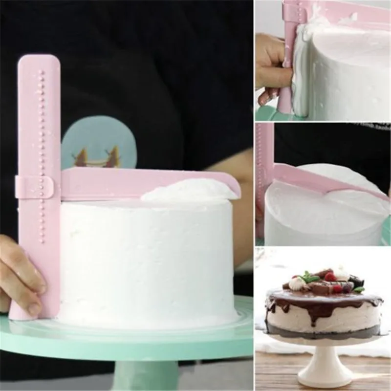 

Adjustable Cake Smoother Tools Cutter Decorating Fondant Sugarcraft Icing Mold good choice tools in your kitchen