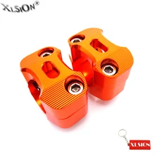 XLSION CNC 1 1/" Оранжевая ручка стойки для руля зажимной конус для мини-Мотокросс Pit Pro Dirt Bike Motard ATV Quad