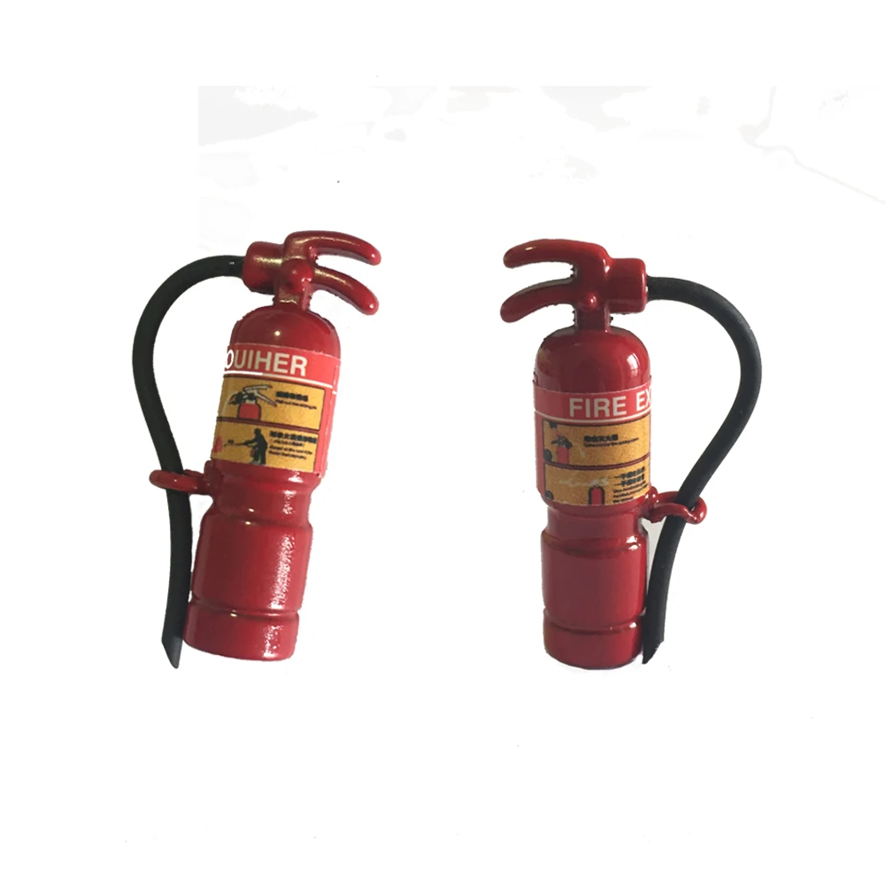 

1:6 1:12 Scale Mini Fire Extinguisher Dollhouse Miniature Toy Match for Sylvanian Families Collectible Gift