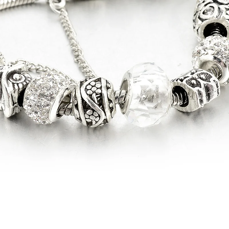 TOUCHEART хрустальные браслеты и браслеты Тибетский серебристый цвет браслеты для женщин ручной работы Винтажные Ювелирные изделия браслет SBR160084