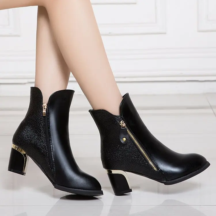 Botas mujer модель 2018 года новейший смешанный цвет ботильоны женские ботинки Челси на