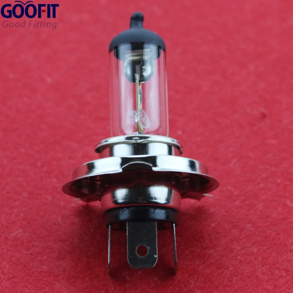 GOOFIT H4 Фары 12v 35 w/35 w для мотоцикла скутера Autobike Go Kart вездеходы J067 014|bulb 5000k|bulb ballastbulb