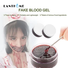 

Halloween Vampire Cosplay Ultra-realistic Fake Blood/simulation of Human Vampire Human Hematopoietic Bleeding Gel