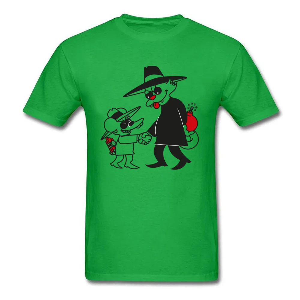 Casual cat vs mouse 11083 Custom Short Sleeve Summer/Fall Tops Tees 2018 Popular O-Neck 100% Cotton Tee Shirts Young T Shirts cat vs mouse 11083 green