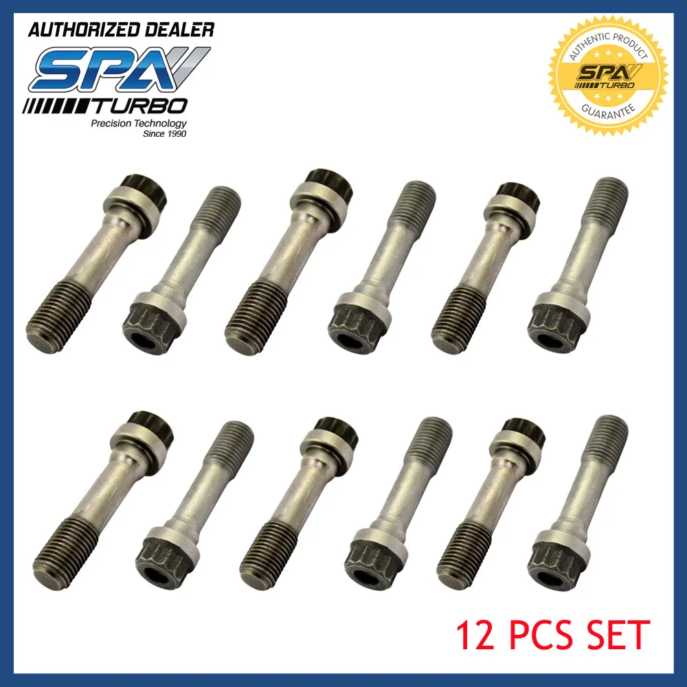 

Connecting rod bolt con rod bolt - steel 4135 - 3/8 - ARP 2000 similar H bean I bean x bean forged rods 205.000 PSI 12pcs Set