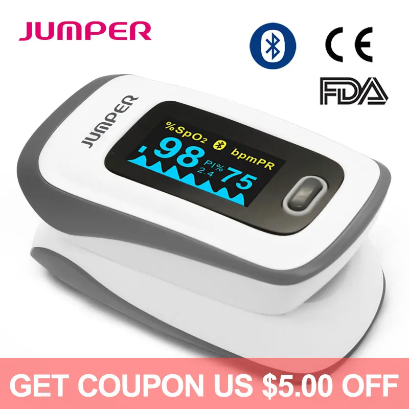 

Medical Household Digital Fingertip pulse Oximeter Blood Oxygen Saturation Meter Finger SPO2 PR Monitor CE FDA Portable