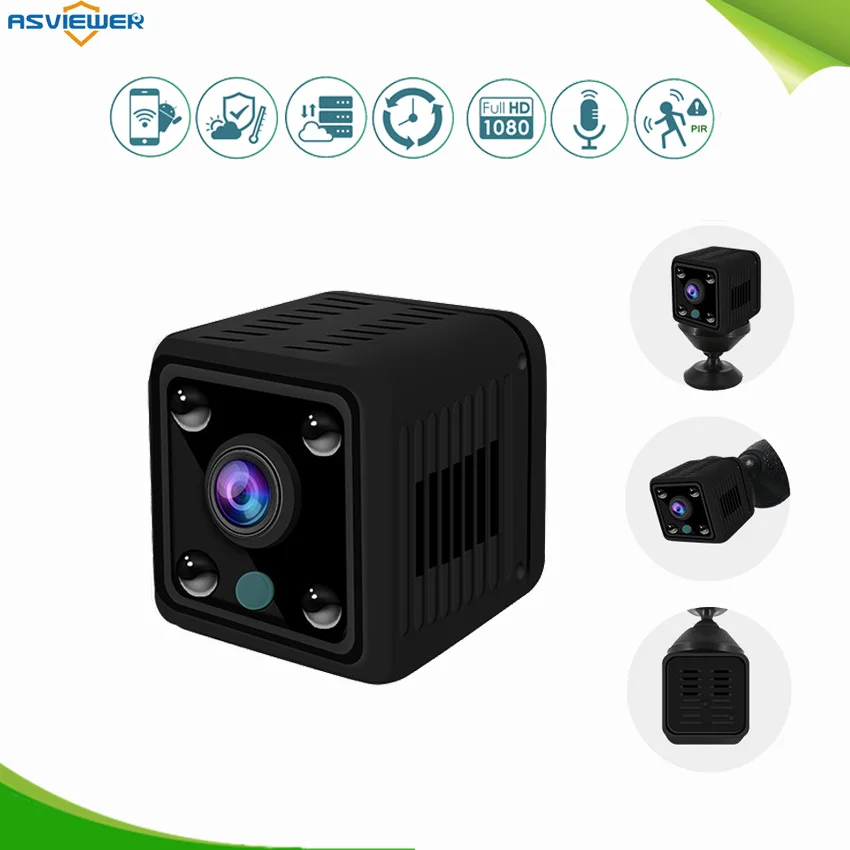 720P HD WIFI Wireless Mini IP Camera Night Vision Motion Detect Mini