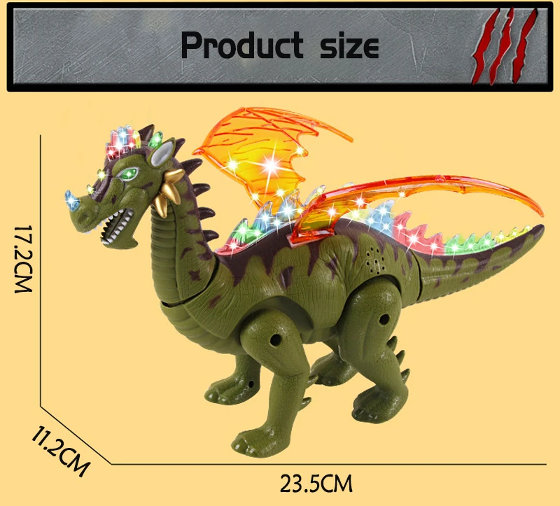 Dinossauro do Jurássico Brinquedos para Presente de Aniversário Eletrônica Piscando Frescos Animais Projeção Brinquedos Sounding Adorável Eletrônicos 15 Animais eletrônicos