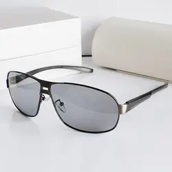 Vazrobe поляризационные фотохромные солнцезащитные очки Для мужчин с солнцезащитные очки хамелеон с противоотражательным покрытием