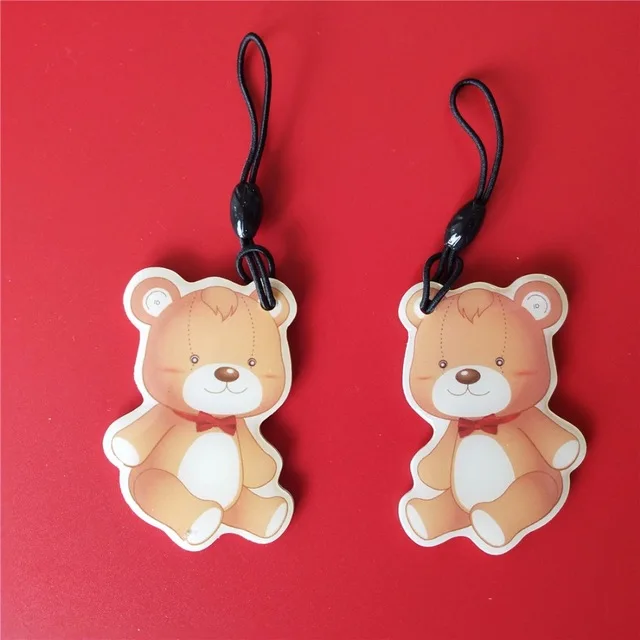 

125Khz RFID Writable Epoxy Hang Tag T5577 EM4305 Rewritable Proximity Access control ID Card For RFID Copier