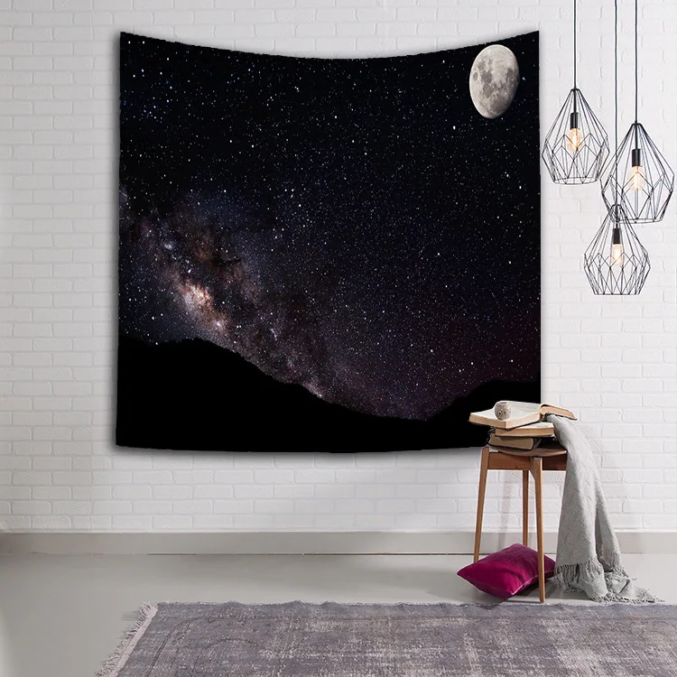 Настенный Galaxy гобелен, ковер большой 150*200 см настенный Galaxy гобелен бросок Йога пляжный коврик плед с рисунком мандалы гобелен в стиле бохо