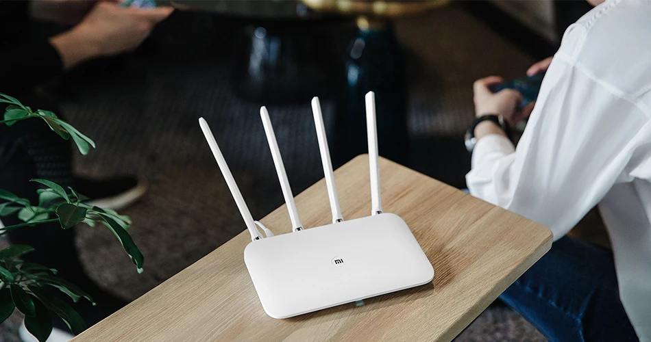 Xiaomi Mi Wi-Fi роутер 4 WiFi повторитель 2,4G 5GHz 128MB DDR3-1200 двухдиапазонный двухъядерный 880MHz беспроводной маршрутизатор с управлением через приложение