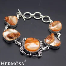 Hermosa joyería fina de moda único hm563 biwa perlas de 925 pulseras de plata de ley 8 pulgadas ajustable