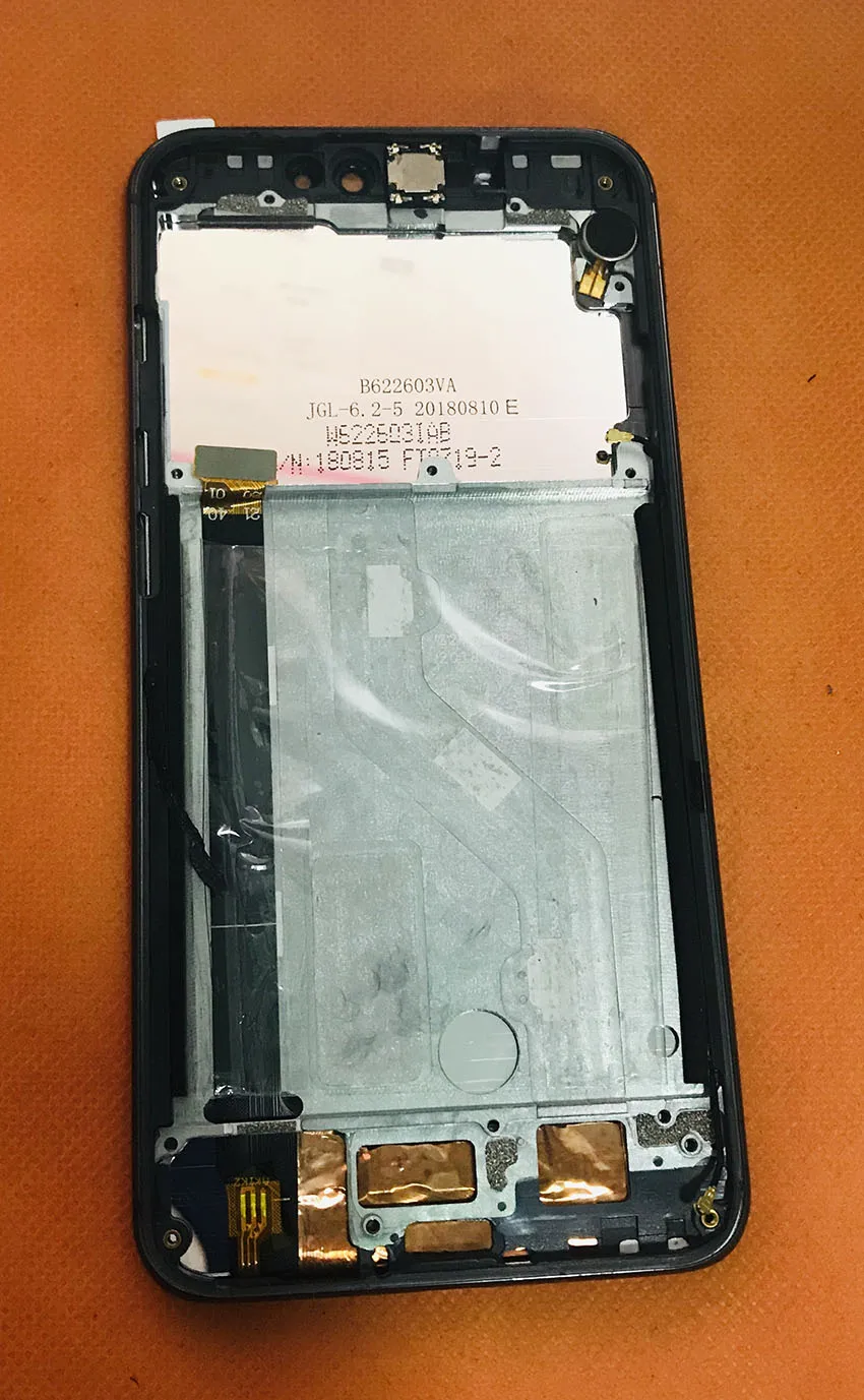 Оригинальный ЖК дисплей + дигитайзер сенсорный экран рамка для UMIDIGI Z2 Pro Helio P60 Octa