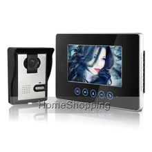 ENVÍO LIBRE Touchkey 7 “Sistema de Color de Vídeo Teléfono de Puerta de Intercomunicación 1 Monitor 1 Cámara En Stock Para Apartamento Timbre A Prueba de agua