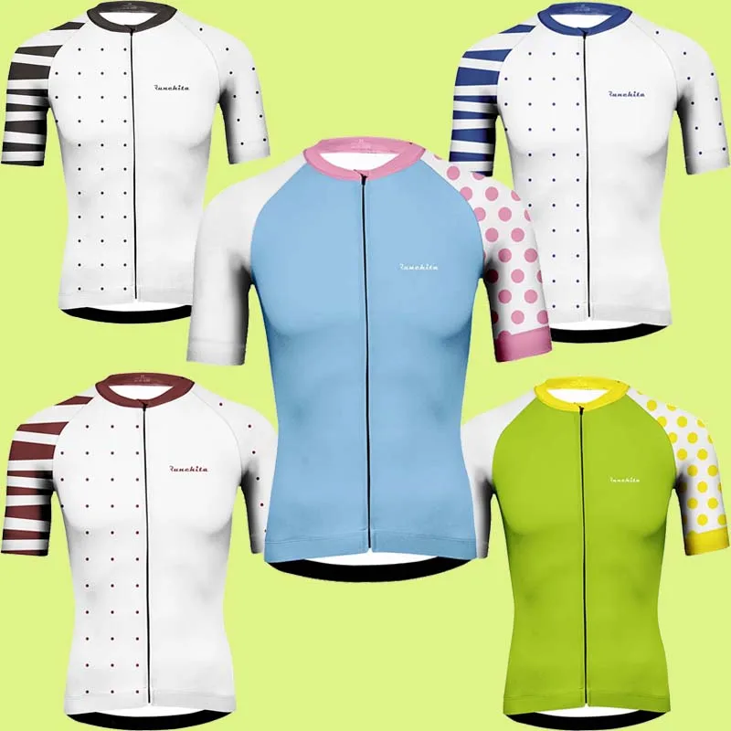 

Maillot cycling jersey 2019 Runchita Hight-Breathable Anti-sweat high quality mtb jersey short sleeve bike tenue cycliste homme