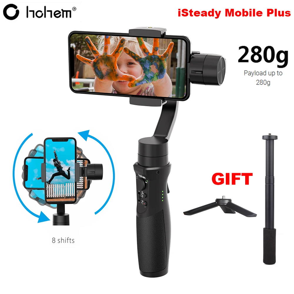 Eixos para Iphone Portátil de 3 s9 + s9 Estabilizador Plus 7 p 6 s Samsung s8 s7 xs xr x 8