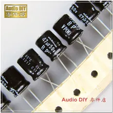 10 шт/50 шт Nichicon VP-BP серия 47 мкФ 50В 50В 47уф неполярный электролитический конденсатор