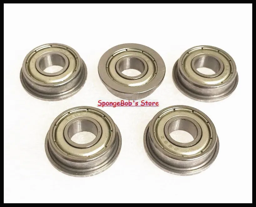 

4-7pcs/Lot F696ZZ / F697ZZ / F698ZZ / F699ZZ Flange Bearing Deep Groove Ball Bearing Mini Ball Bearing