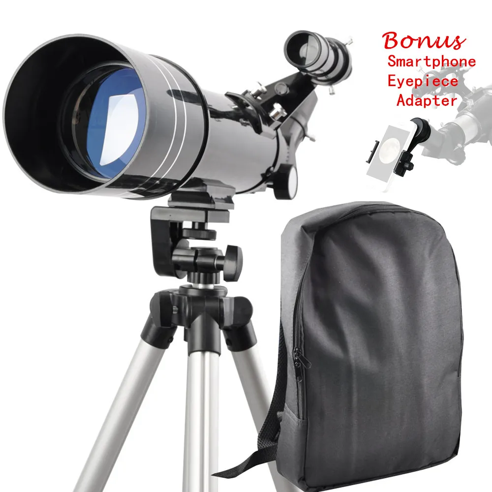 Refractor 70mm Apeture 400mm Az Mount Telescope Good Partner to View