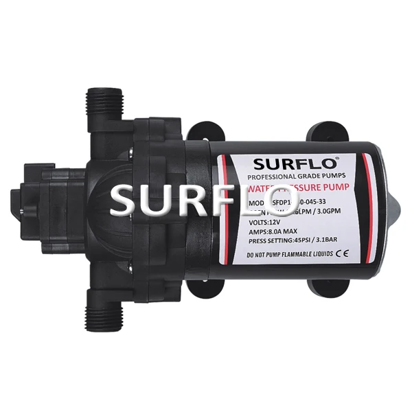 SURFLO 12V 11.6lpm/45psi Energy Savers Water Pump