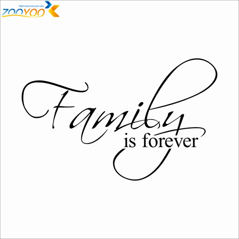 Family Is Forever Quotes Captivating Family Is Forever Quotes Wall Decals Living Room Home Decorative Family Is Forever Quotes Fascinating Family Is Forever Quotes Wall Decals Living Room Home Decorative