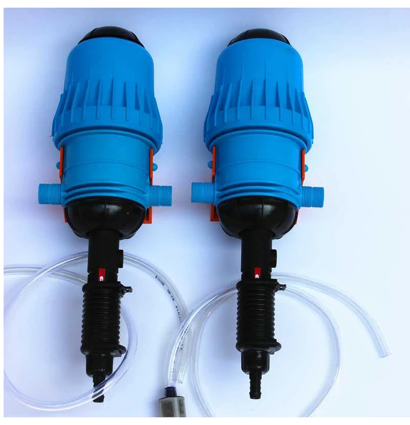 water driven chemical injector for fertilizer, livestock, agriculture