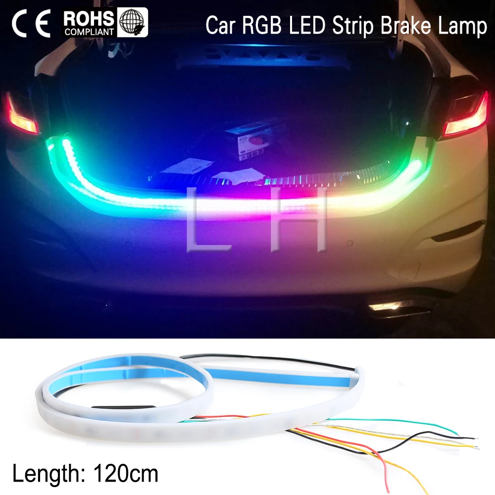 Multi function Signal font b Lamp b font External Lighting Car RGB LED Strip font b
