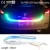 Многофункциональный сигнальная лампа внешнего освещения автомобиль RGB Светодиодные ленты Лампа сзади багажника фонарь автомобиль-Стайлинг Включите свет