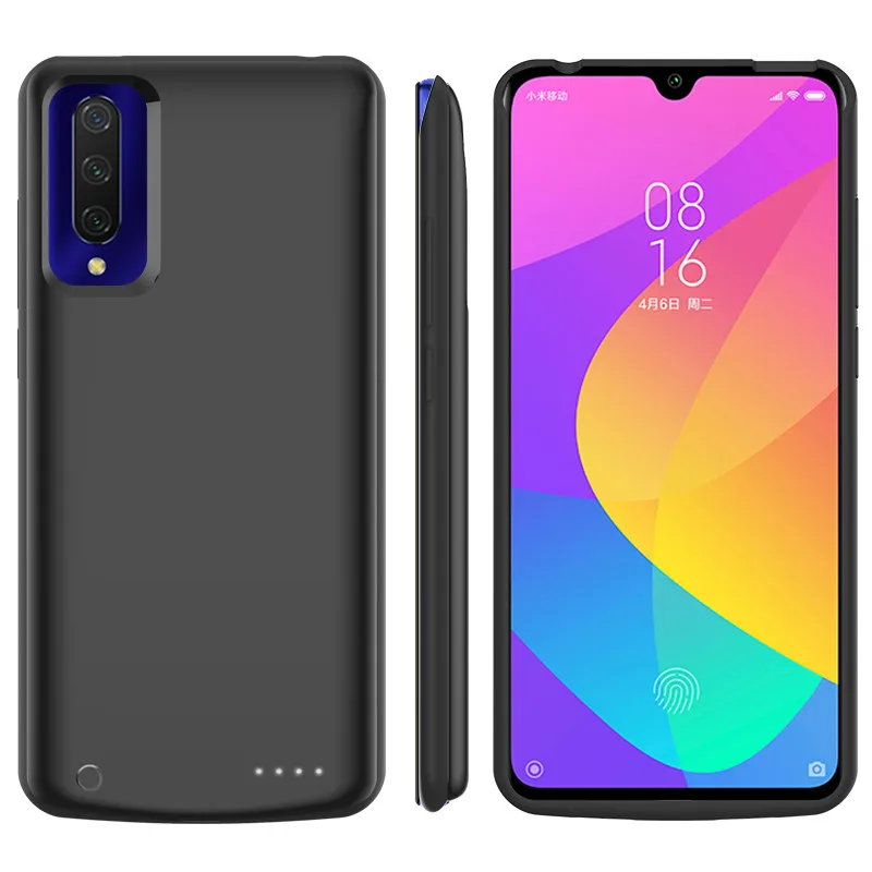Зарядное устройство NTSPACE 6500 мАч чехлы для Xiaomi Mi CC9 чехол внешнего аккумулятора