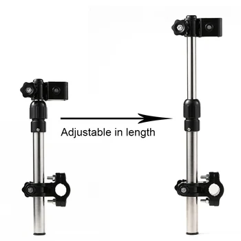 

Baby Infant Stroller Chair Umbrella Holder Bracket Pram Swivel Connector Angle Adjustable Stand Bar Holder Mount M09