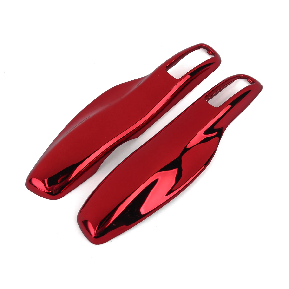 Gloss Red 1 шт. замена наклейка на машину защитный футляр для дистанционного ключа усовершенствованный корпус для ключей для Porsche Panamera Macan Cayman 911 - Название цвета: Gloss Red