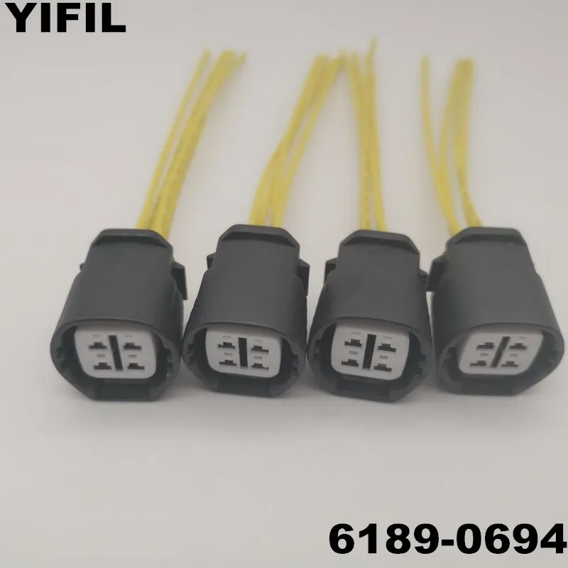 2/4/10pcs/lot 4 Pin/Way Female Alternator Regulator Repair Connector