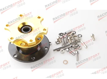 

70mm Steering Wheel Quick Release Hub Adaptor For Racing Karting GOLDEN