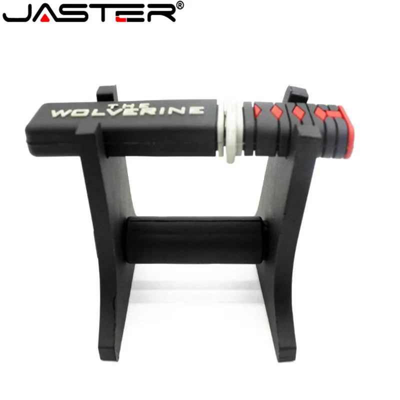 

JASTER 2018 Hot fashion Cartoon Japanese samurai sword Real capacity USB 2.0 4GB 8GB 16GB 32GB 64GB gift USB Flash Memory Stick
