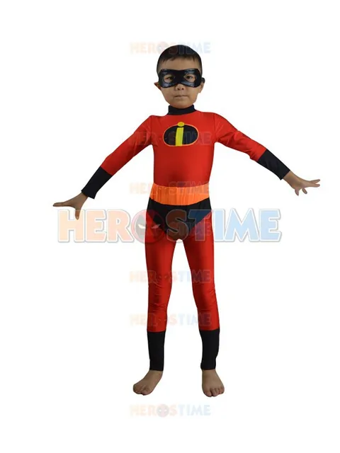 kids the incredibles costume the most popular lycra spandex zentai suit halloween costume free shipping