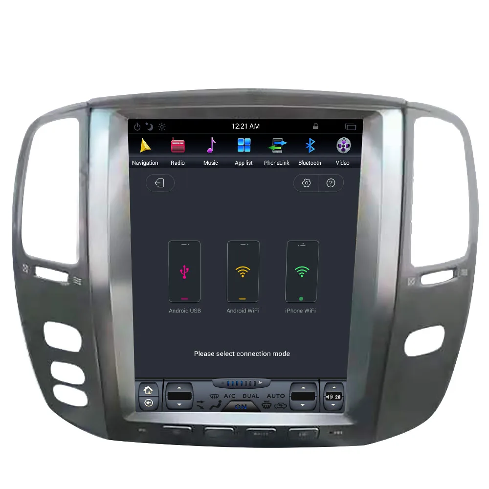 Perfect Tesla style Car GPS Navigation For Lexus LX470/LX-470 2002 2003 2004 2005 2006 2007 headunit multimedia radio no DVD player 4K 1 Perfect Tesla style Car GPS Navigation For Lexus LX470/LX-470 2002 2003 2004 2005 2006 2007 headunit multimedia radio no DVD player 4K 1
