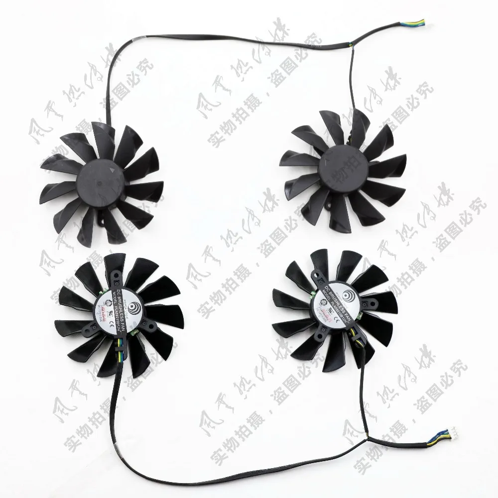 PLA09215B12H DC12V 0.55A для MSI GTX780 580 R9 290X R6970 LIGHTNING Графика карты вентилятор охлаждения новый