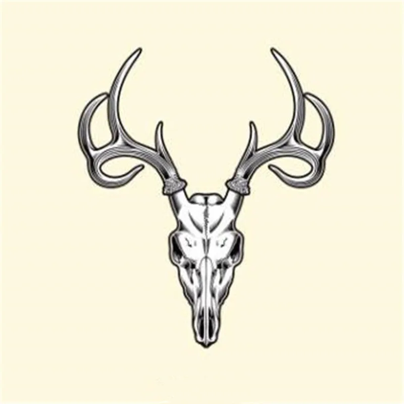 Череп оленя рисунок