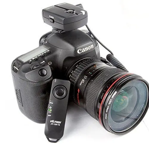 Viltrox пульт дистанционного управления спуском фотографического затвора с JY-120 C1 для CANON EOS 1100D 1000D 650D 600D 60D