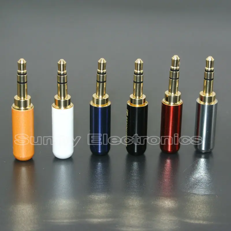

4pcs 3 poles jack 3.5 RCA Connector 3.5mm jack RCA Audio Connector RCA audio plug 3.5 jack Stereo Headset Dual Track Headphone