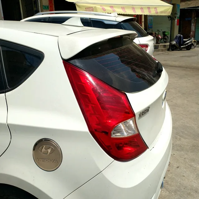 For hyundai verna Hatchback spoiler accent spoiler 2011 2015 verna