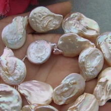 14-20 мм-1 шт. пряди натуральный розовый пресноводный жемчуг бусины в форме капли насыпью