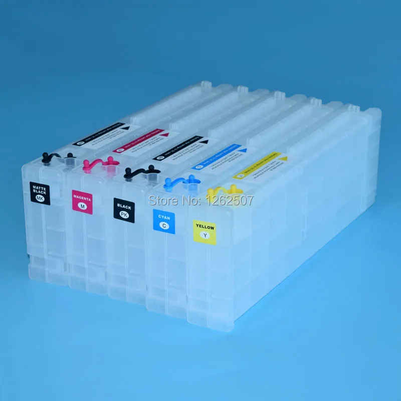 

T6941-T6945 700 мл многоразовый картридж с чипом ARC для принтеров Epson SureColor SC T3000 T5000 T7000 T3200 T5200 T7200