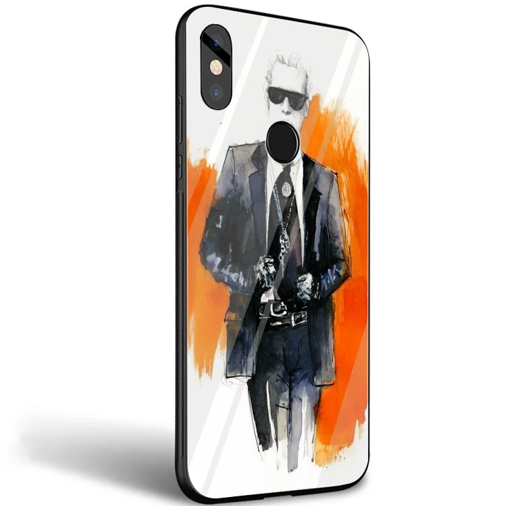 Стеклянный чехол Desxz для Xiaomi Mi 8 Lite 9 A1 A2 Redmi Note 5 6 7 Pro 6A 4X Pocophone F1|Чехлы-накладки| |