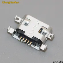 ChengHaoRan 10pcs Connector 5pin 0.8mm B Type With hole Female For Mobile Phone Micro USB Jack Connector 5 pin Charging Socket ChengHaoRan 10pcs Connector 5pin 0.8mm B Type With hole Female For Mobile Phone Micro USB Jack Connector 5 pin Charging Socket