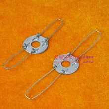 Две вилки оцинкованный пружинный зажим сделанный горшок лампа весна шрапнель весенние светильники и аксессуары для фонарей DIY