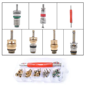 

134Pcs R134A A/C Car Auto Air Conditioning Valve Core Car Tire Assortment Kit