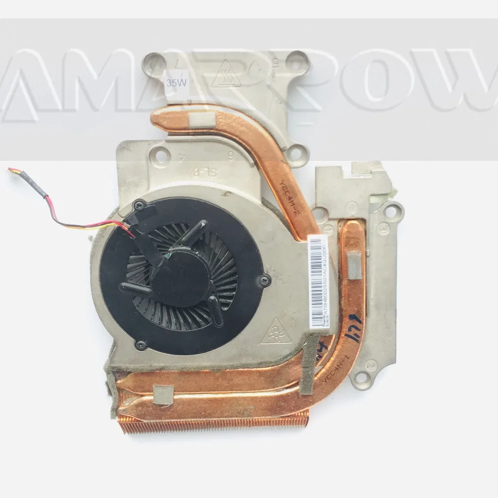 Оригинальный кулер для охлаждения процессора Lenovo Y570 AT0HB002SS0 AT0HB001PV0 бесплатная